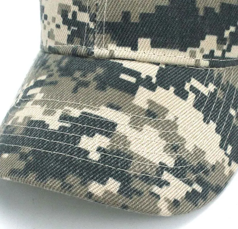 Camouflage Baseball Cap Women's Men's Snapback Hip Hop Cap Camo Hats For Women Men Army Cap Female Gorras Bone Male Cheap