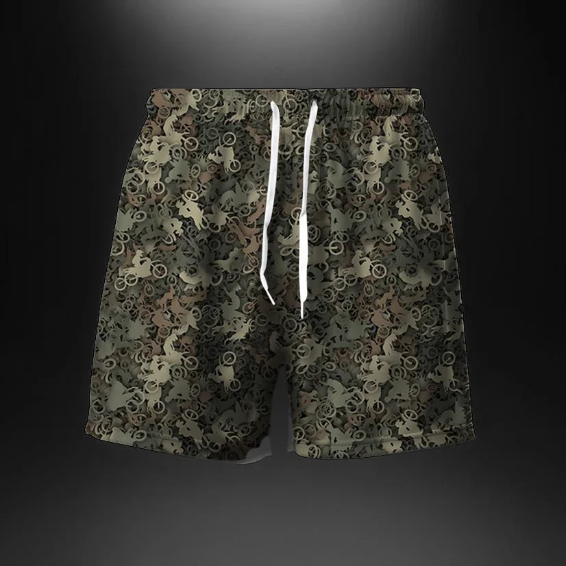 Men's Beach Shorts Fashion Summer Camouflage patterns Drawstring Summer Men's Trunks Elastic Waist 3D Print Gradient Shorts Men's Beach Shorts Fashion Summer Camouflage patterns Drawstring Summer Men's Trunks Elastic Waist 3D Print Gradient Shorts