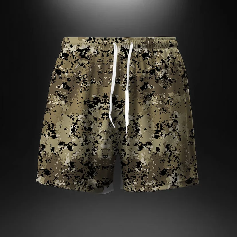 Men's Beach Shorts Fashion Summer Camouflage patterns Drawstring Summer Men's Trunks Elastic Waist 3D Print Gradient Shorts Men's Beach Shorts Fashion Summer Camouflage patterns Drawstring Summer Men's Trunks Elastic Waist 3D Print Gradient Shorts