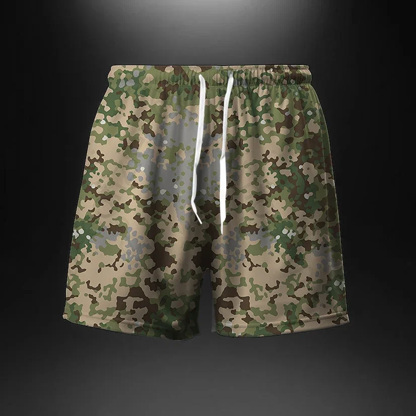 Men's Beach Shorts Fashion Summer Camouflage patterns Drawstring Summer Men's Trunks Elastic Waist 3D Print Gradient Shorts Men's Beach Shorts Fashion Summer Camouflage patterns Drawstring Summer Men's Trunks Elastic Waist 3D Print Gradient Shorts
