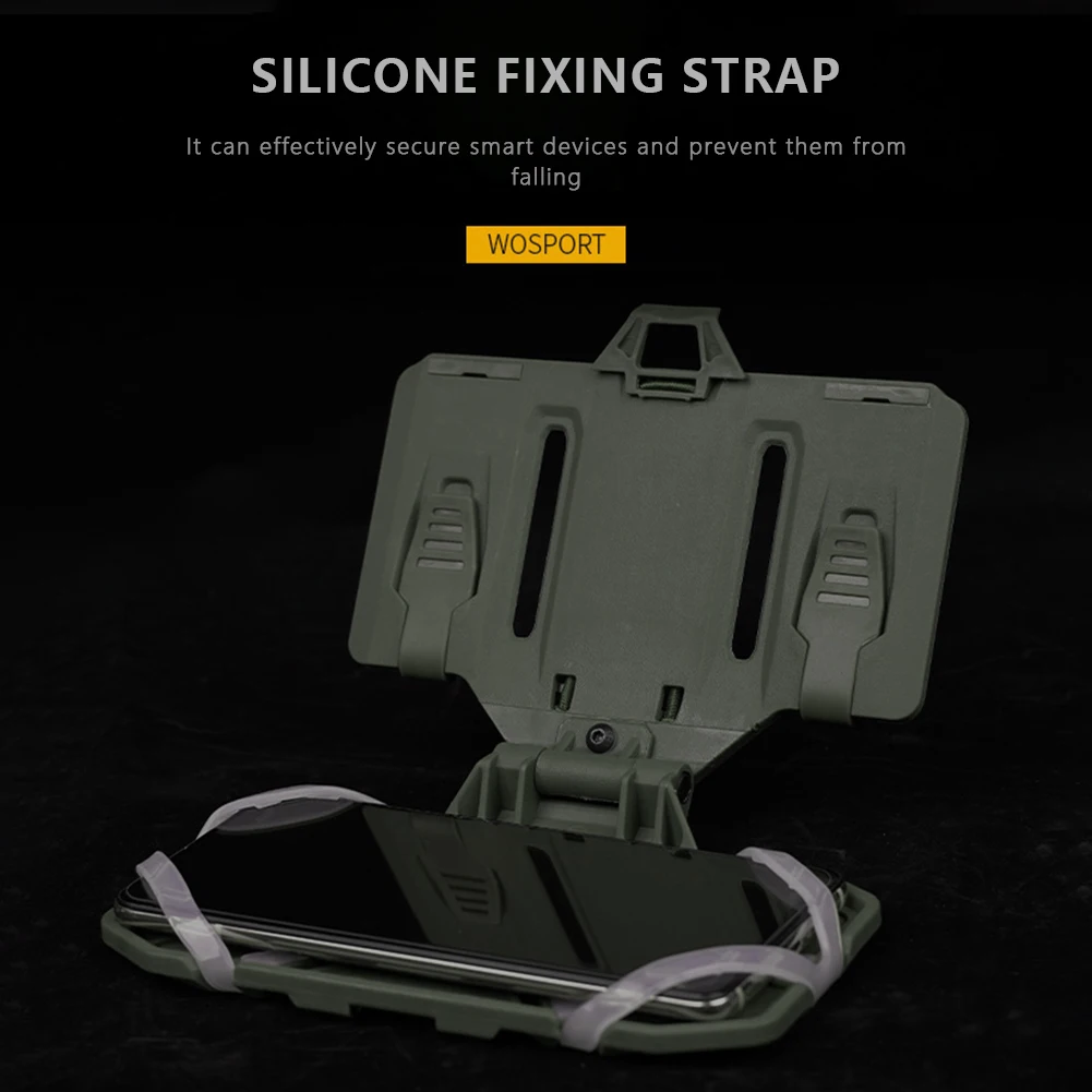 Tactics Cell Phone Holder Admin Pouch Map Navigation Pouch Molle Hunting Vest Chest Accessories Fold Smartphone Pouch