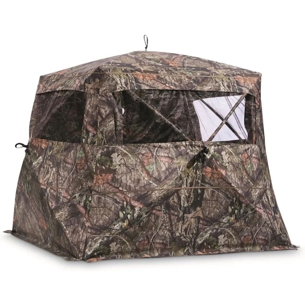 Flare 270 Pop-Up Hunting Camo Ground Blind for Deer, Duck, Bow, and Turkey Hunting Gear, Equipment, and Accessories Flare 270 Pop-Up Hunting Camo Ground Blind for Deer, Duck, Bow, and Turkey Hunting Gear, Equipment, and Accessories