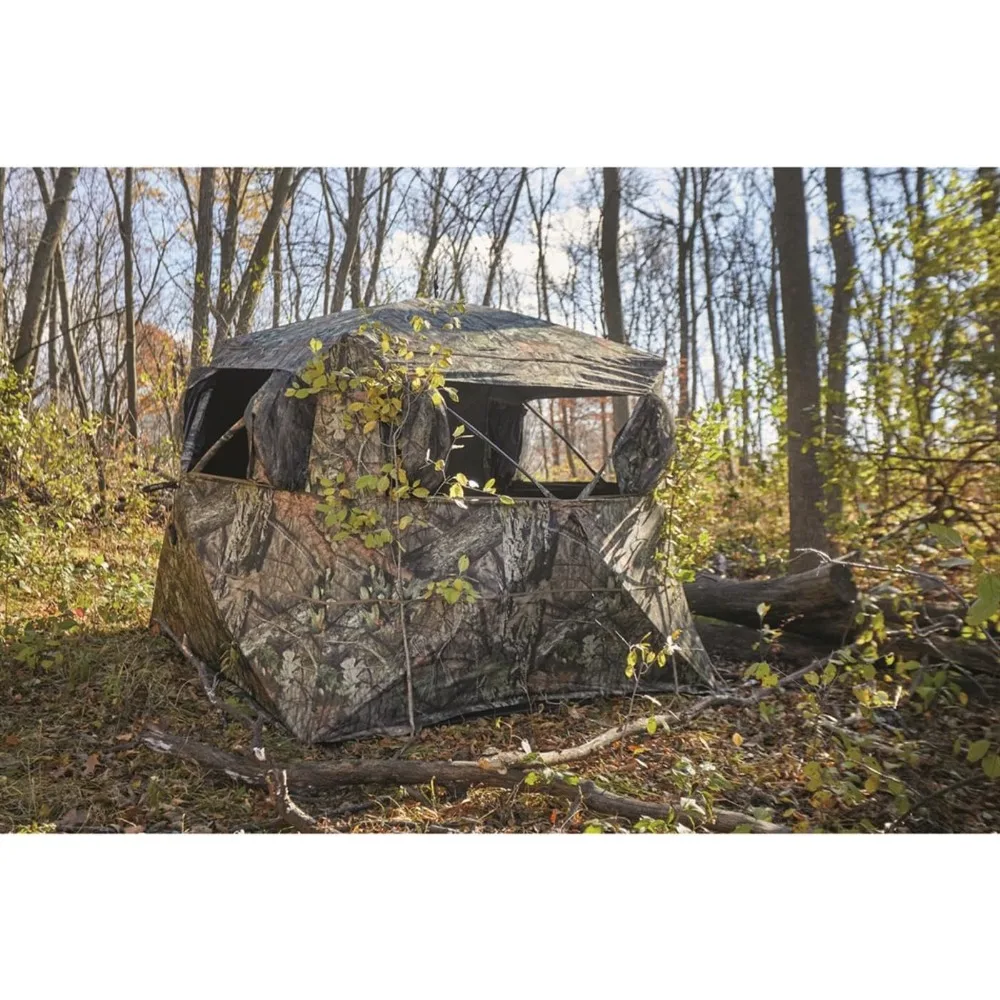 Flare 270 Pop-Up Hunting Camo Ground Blind for Deer, Duck, Bow, and Turkey Hunting Gear, Equipment, and Accessories Flare 270 Pop-Up Hunting Camo Ground Blind for Deer, Duck, Bow, and Turkey Hunting Gear, Equipment, and Accessories