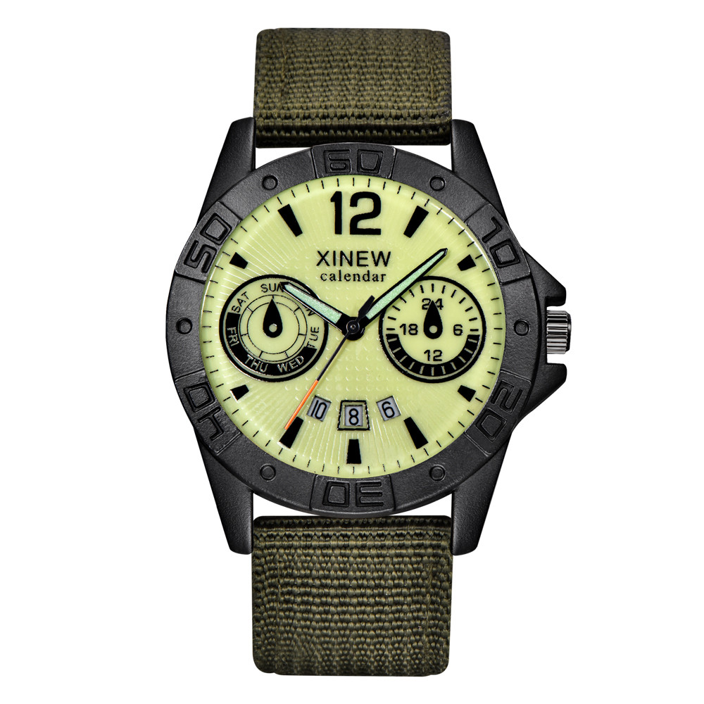 2024 Fashion Nylon Belt round Men Military Watch Men watches Luxury Automatic Sports Brown Watch MaleRelogio Masculino 2024 Fashion Nylon Belt round Men Military Watch Men watches Luxury Automatic Sports Brown Watch MaleRelogio Masculino