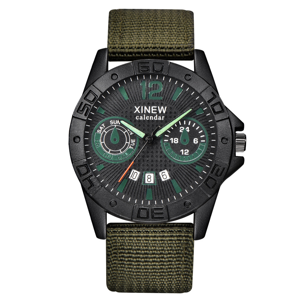 2024 Fashion Nylon Belt round Men Military Watch Men watches Luxury Automatic Sports Brown Watch MaleRelogio Masculino 2024 Fashion Nylon Belt round Men Military Watch Men watches Luxury Automatic Sports Brown Watch MaleRelogio Masculino