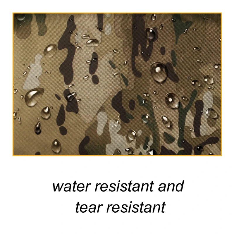 Large Capacity Military Tactical Travel Bag Wheeled Deployment Trolley Duffel Bag Heavy-Duty Camping Hiking Running Trekking