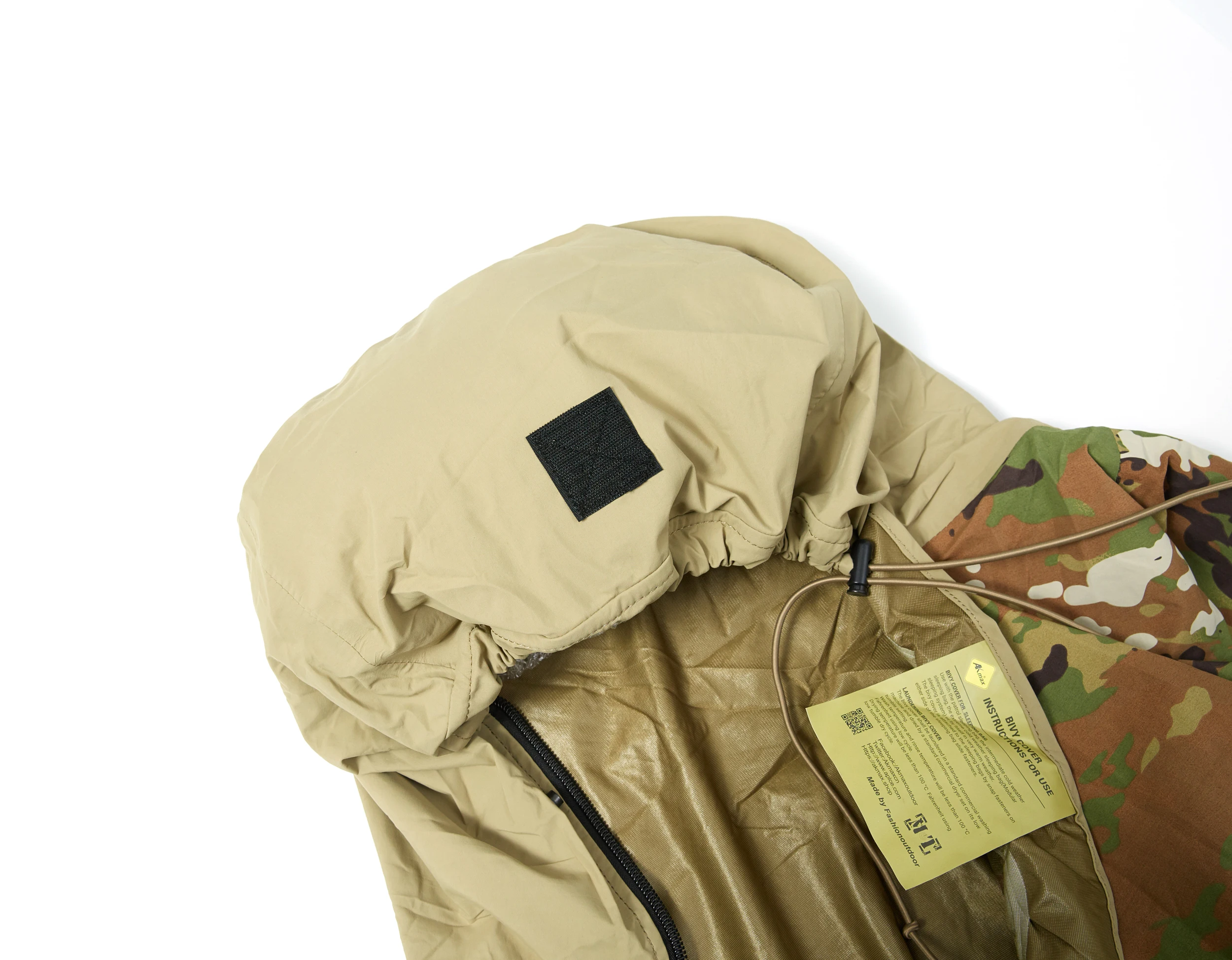 Bivy Cover Velvet Sack Military Modular Sleeping System Outdoor Camping Supplies Waterproof Outer Shell Multicam Sleeping Bag