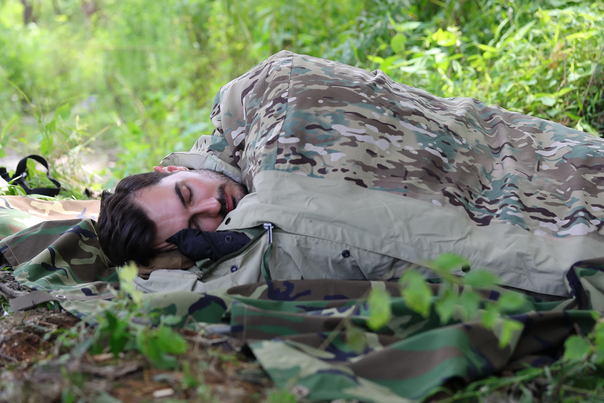 Bivy Cover Velvet Sack Military Modular Sleeping System Outdoor Camping Supplies Waterproof Outer Shell Multicam Sleeping Bag