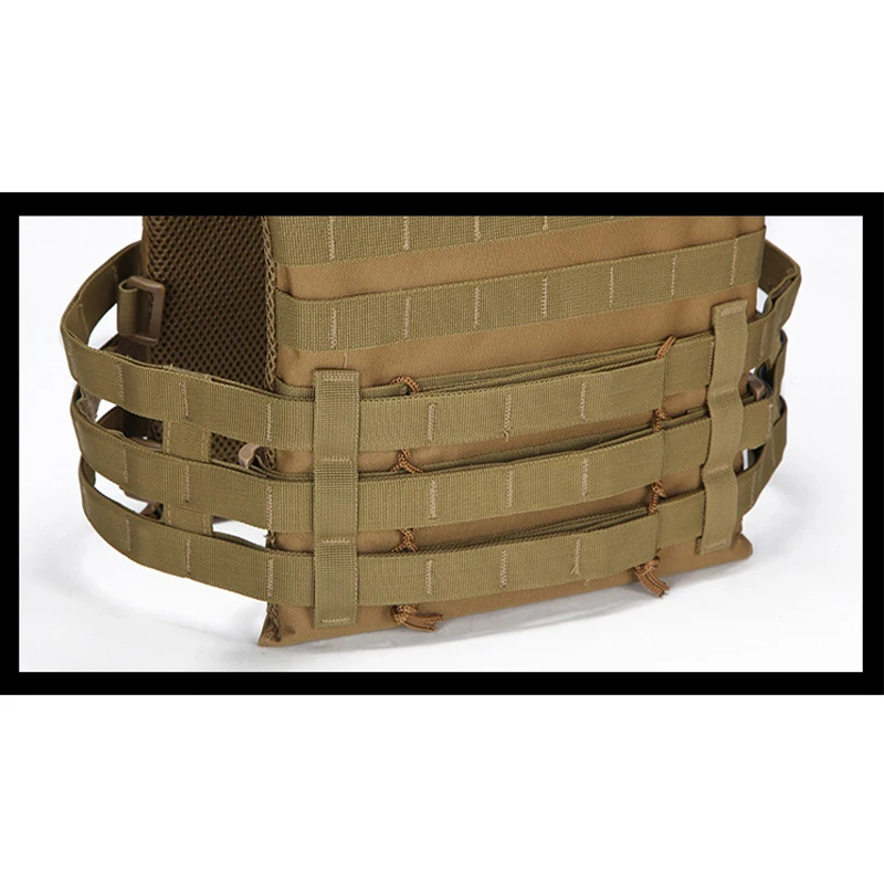 Tactical Vest Waterproof Outdoor Body Armor Lightweight Adjustable JPC Molle Plate Carrier Hunting Vest CS Game Jungle Gear