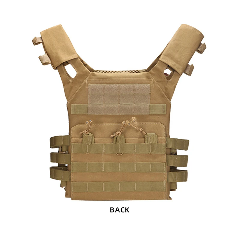 Tactical Vest Waterproof Outdoor Body Armor Lightweight Adjustable JPC Molle Plate Carrier Hunting Vest CS Game Jungle Gear