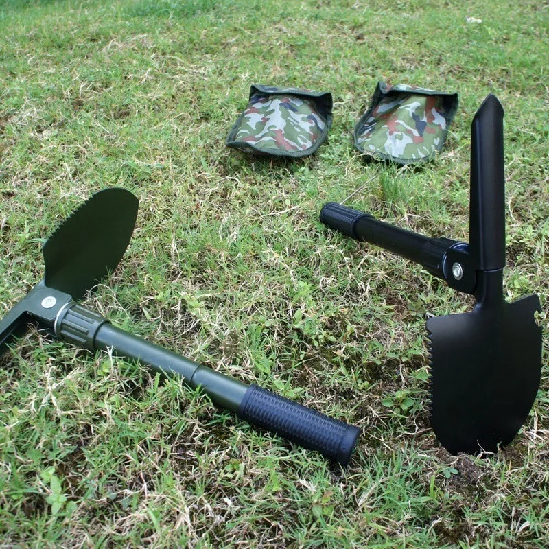 Multifunction Camping Shovel Survival Folding Shovels Military Tactical Shovel Hiking Outdoor Garden Hoe Digging Tool Kit Multifunction Camping Shovel Survival Folding Shovels Military Tactical Shovel Hiking Outdoor Garden Hoe Digging Tool Kit