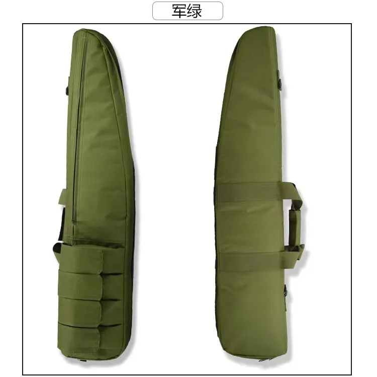 Hunting Airsoft Rifle Gun Carry Protection Bag Tactical Gun Holster Multifunctional Military Fan Slant Shoulder Handbag