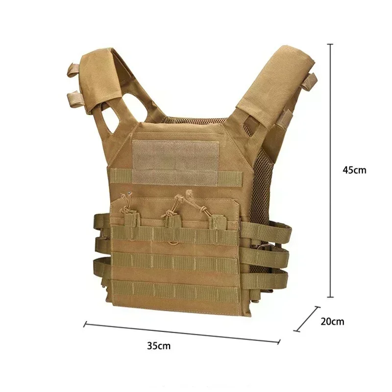 Nylon Tactical Vest Body Armor Hunting Carrier Airsoft Accessories Combat MOLLE Camo Military Army Vest CS Game Jungle Equipment Nylon Tactical Vest Body Armor Hunting Carrier Airsoft Accessories Combat MOLLE Camo Military Army Vest CS Game Jungle Equipment