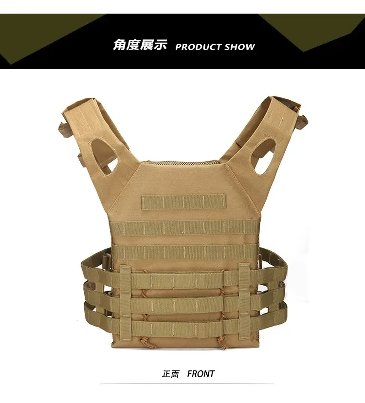 Nylon Tactical Vest Body Armor Hunting Carrier Airsoft Accessories Combat MOLLE Camo Military Army Vest CS Game Jungle Equipment Nylon Tactical Vest Body Armor Hunting Carrier Airsoft Accessories Combat MOLLE Camo Military Army Vest CS Game Jungle Equipment