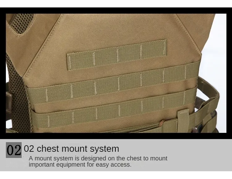 Nylon Tactical Vest Body Armor Hunting Carrier Airsoft Accessories Combat MOLLE Camo Military Army Vest CS Game Jungle Equipment Nylon Tactical Vest Body Armor Hunting Carrier Airsoft Accessories Combat MOLLE Camo Military Army Vest CS Game Jungle Equipment