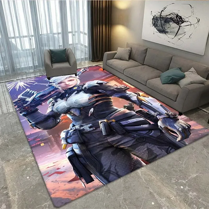 Call of Duty game COD player area carpet living room bedroom sofa door mat decorative carpet children's game non-slip floor mat