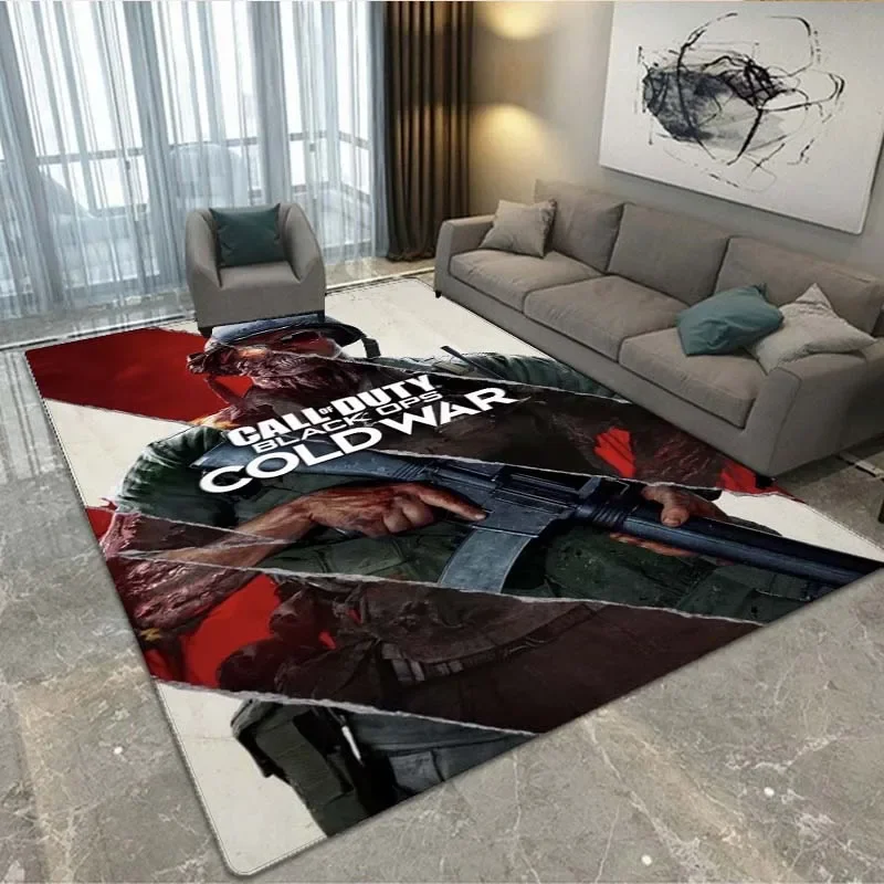 Call of Duty game COD player area carpet living room bedroom sofa door mat decorative carpet children's game non-slip floor mat