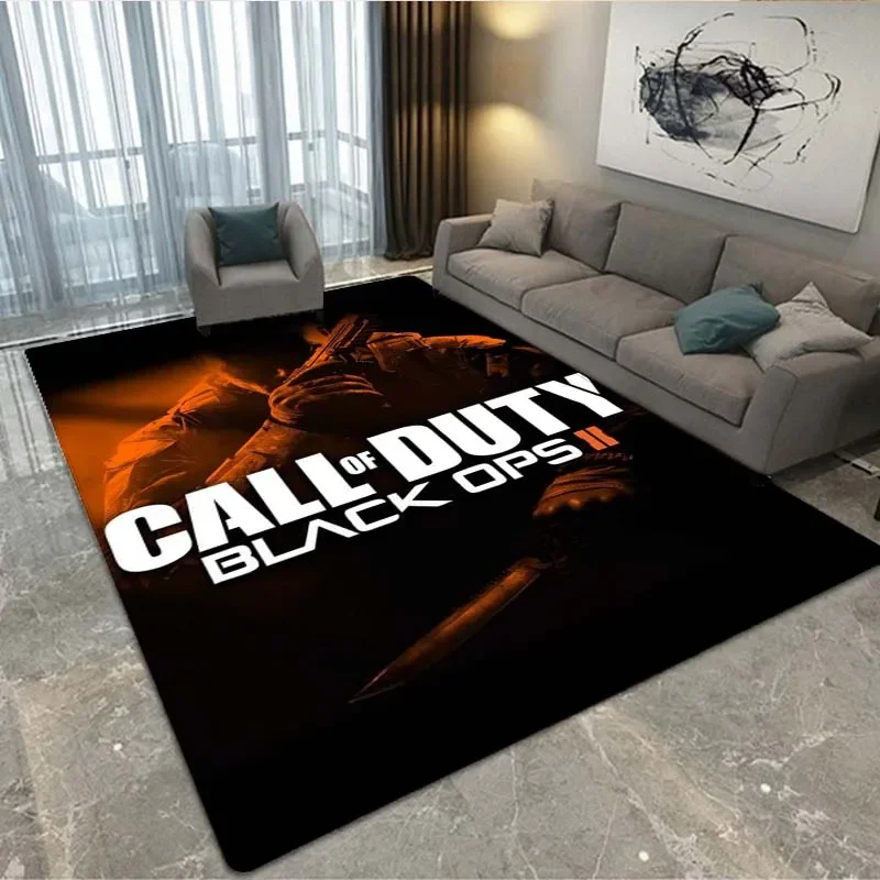 Call of Duty game COD player area carpet living room bedroom sofa door mat decorative carpet children's game non-slip floor mat