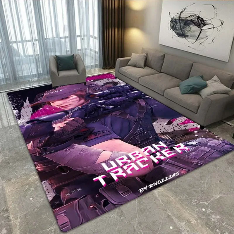 Call of Duty game COD player area carpet living room bedroom sofa door mat decorative carpet children's game non-slip floor mat