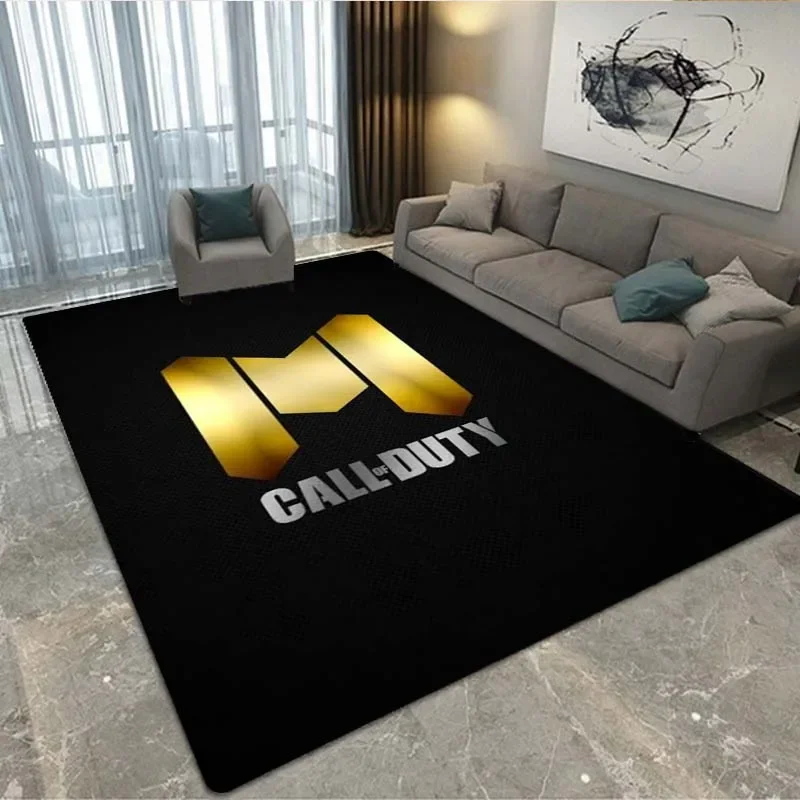Call of Duty game COD player area carpet living room bedroom sofa door mat decorative carpet children's game non-slip floor mat