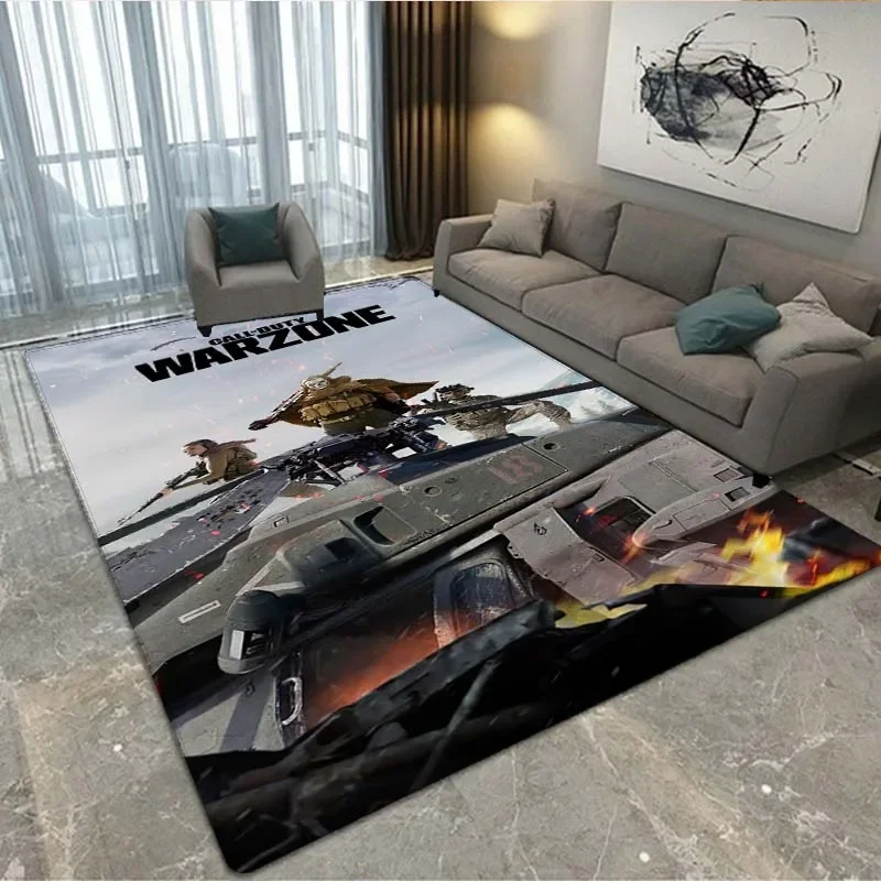 Call of Duty game COD player area carpet living room bedroom sofa door mat decorative carpet children's game non-slip floor mat