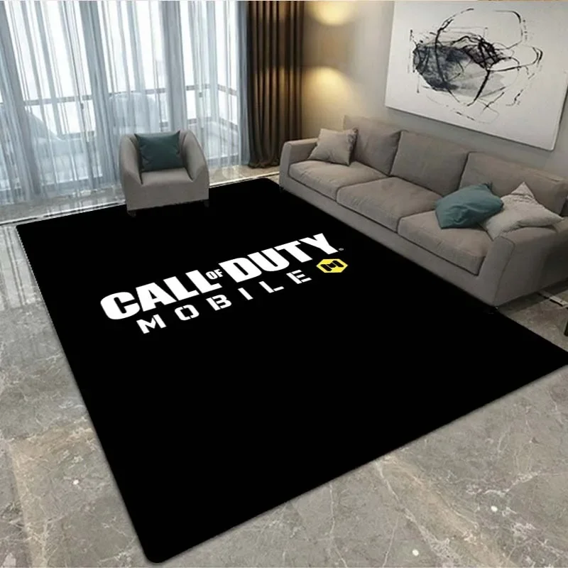 Call of Duty game COD player area carpet living room bedroom sofa door mat decorative carpet children's game non-slip floor mat