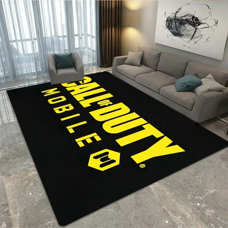 Call of Duty game COD player area carpet living room bedroom sofa door mat decorative carpet children's game non-slip floor mat