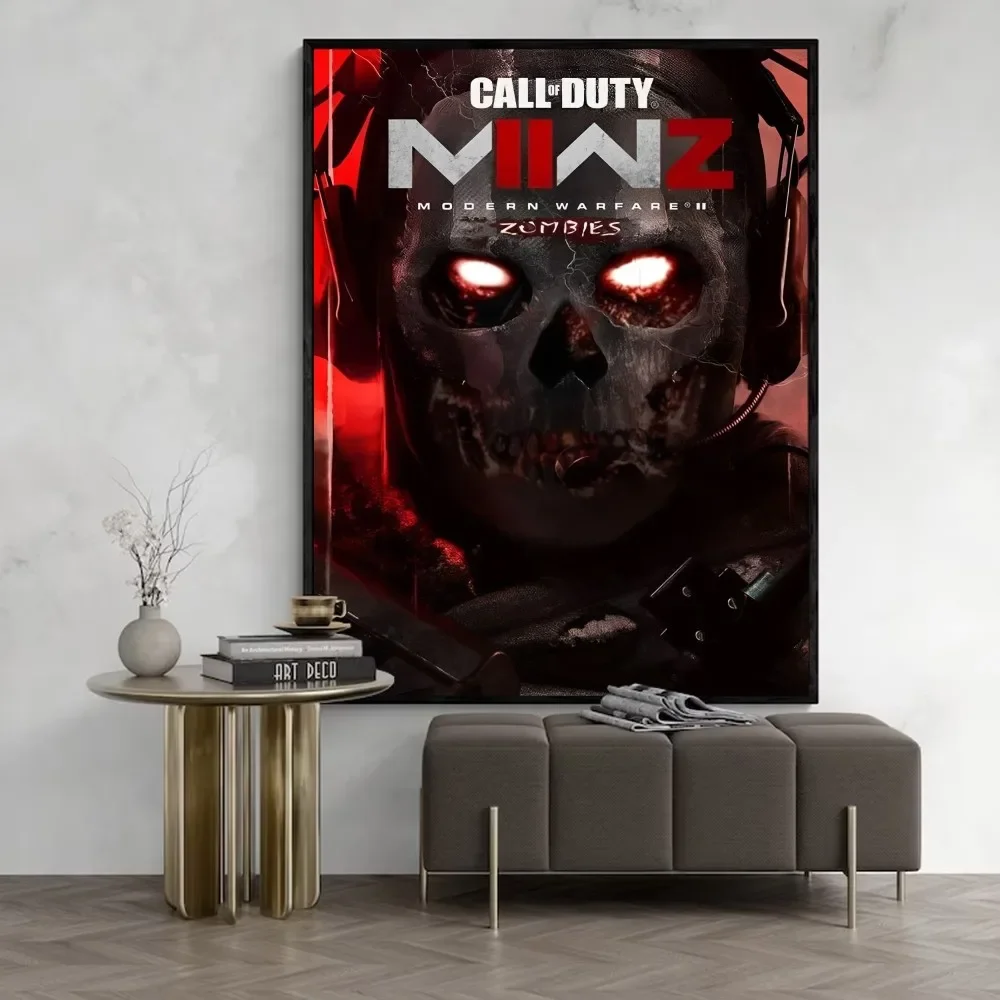 Popular gaming wall art fps gamer album character cover cod hd canvas poster prints living room bedroom home d&eacute;cor