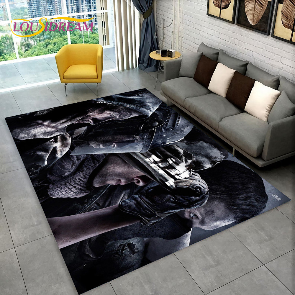 3D COD, Call of Duty Game,Gamer Area Rug,Carpet Rug for Living Room Bedroom Sofa Doormat Decoration,Kid Play Non-slip Floor Mat