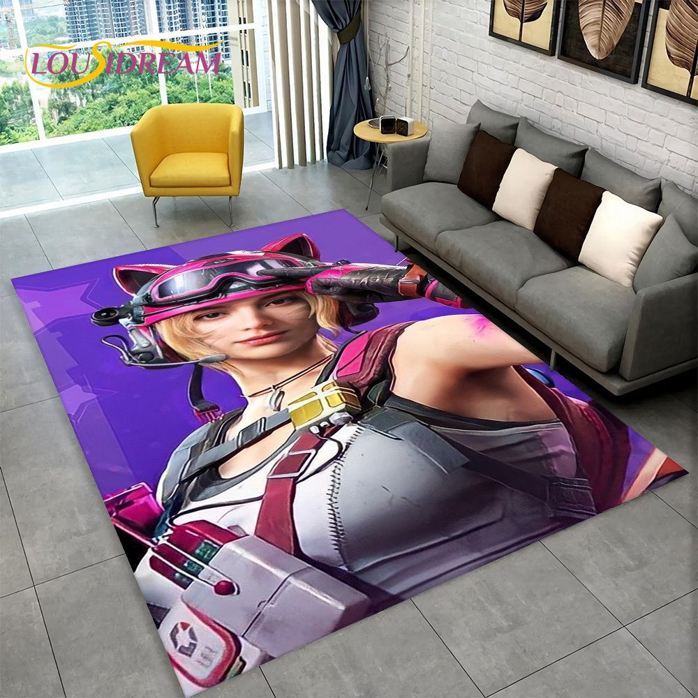 3D COD, Call of Duty Game,Gamer Area Rug,Carpet Rug for Living Room Bedroom Sofa Doormat Decoration,Kid Play Non-slip Floor Mat