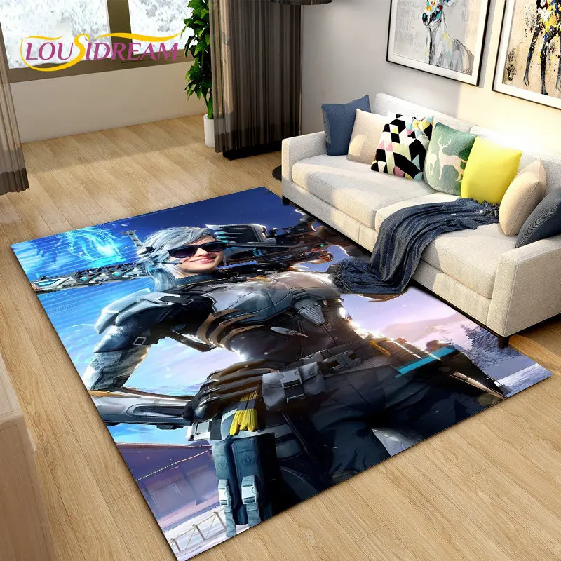 COD, Call of Duty Game ,Gamer Area Rug,Carpets Rug for Living Room Bedroom Sofa Doormat Decoration,Kids Play Non-slip Floor Mat