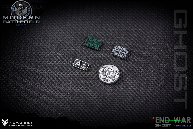 ViiKONDO 1/6 Flagset FS 73033 Ghost Action Figure Simon Riley End War COD Army Men 12inch Special Toy Model Full Set Collection