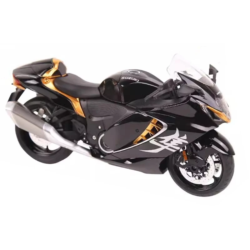 1/9 Kawasaki Ninja H2R BMW S1000RR SUZUKI GSX-R1000RR Hayabusa GSX-1300R Motorcycle Toy Model Diecast Metal Miniature Gift Boys