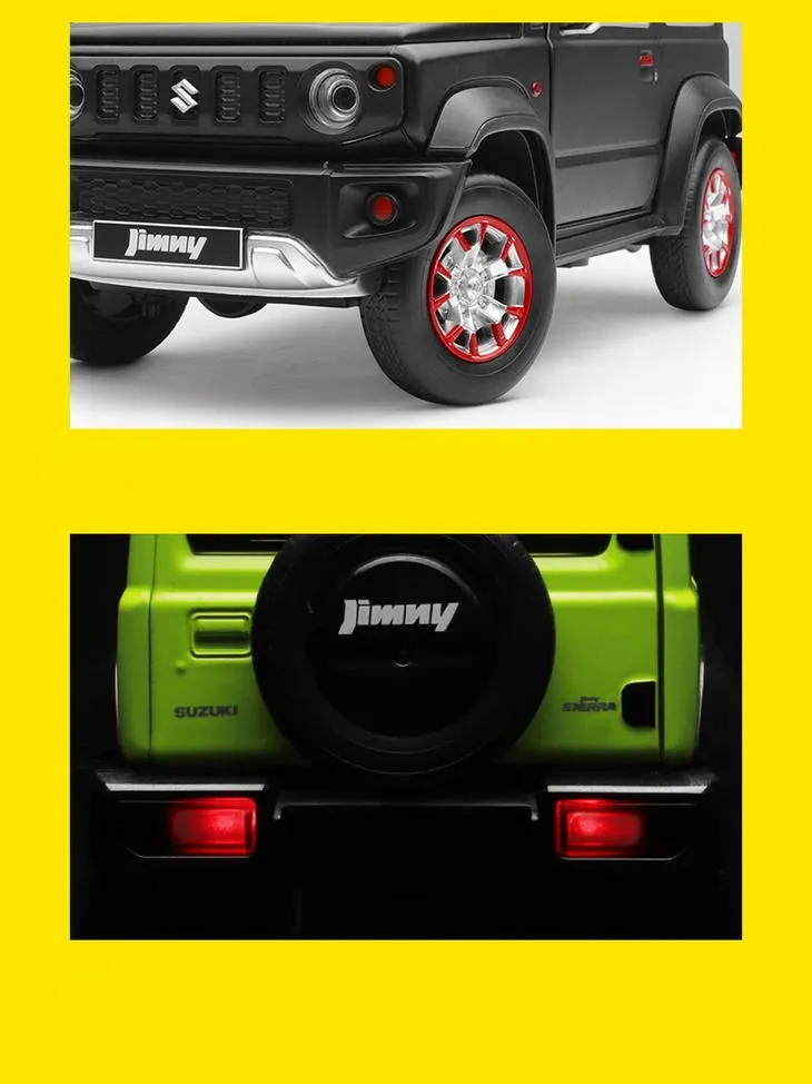 1/18 Suzuki Jimny SUV Toy Car Model CCA Diecast Toy Vehicle Miniature Sound & Light Doors Openable Collection Gift For Boy Kid 1/18 Suzuki Jimny SUV Toy Car Model CCA Diecast Toy Vehicle Miniature Sound & Light Doors Openable Collection Gift For Boy Kid