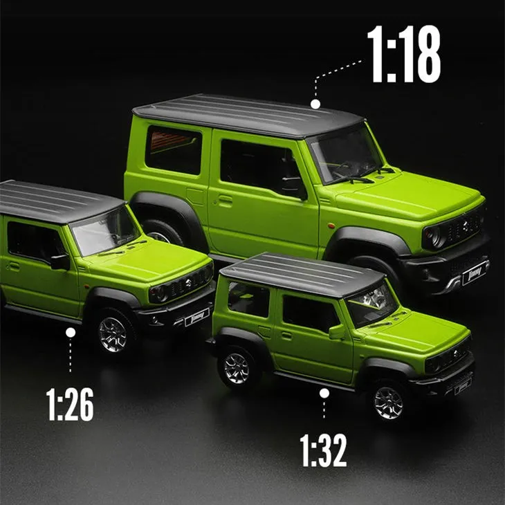 1/18 Suzuki Jimny SUV Toy Car Model CCA Diecast Toy Vehicle Miniature Sound & Light Doors Openable Collection Gift For Boy Kid 1/18 Suzuki Jimny SUV Toy Car Model CCA Diecast Toy Vehicle Miniature Sound & Light Doors Openable Collection Gift For Boy Kid
