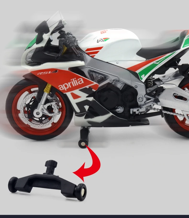 1/12 Aprilia RSV4 RR1000 Toy Motorcycle RMZ City Diecast Metal Miniature Model 1:12 Racing Super Sport Collection Gift Boy Kid 1/12 Aprilia RSV4 RR1000 Toy Motorcycle RMZ City Diecast Metal Miniature Model 1:12 Racing Super Sport Collection Gift Boy Kid