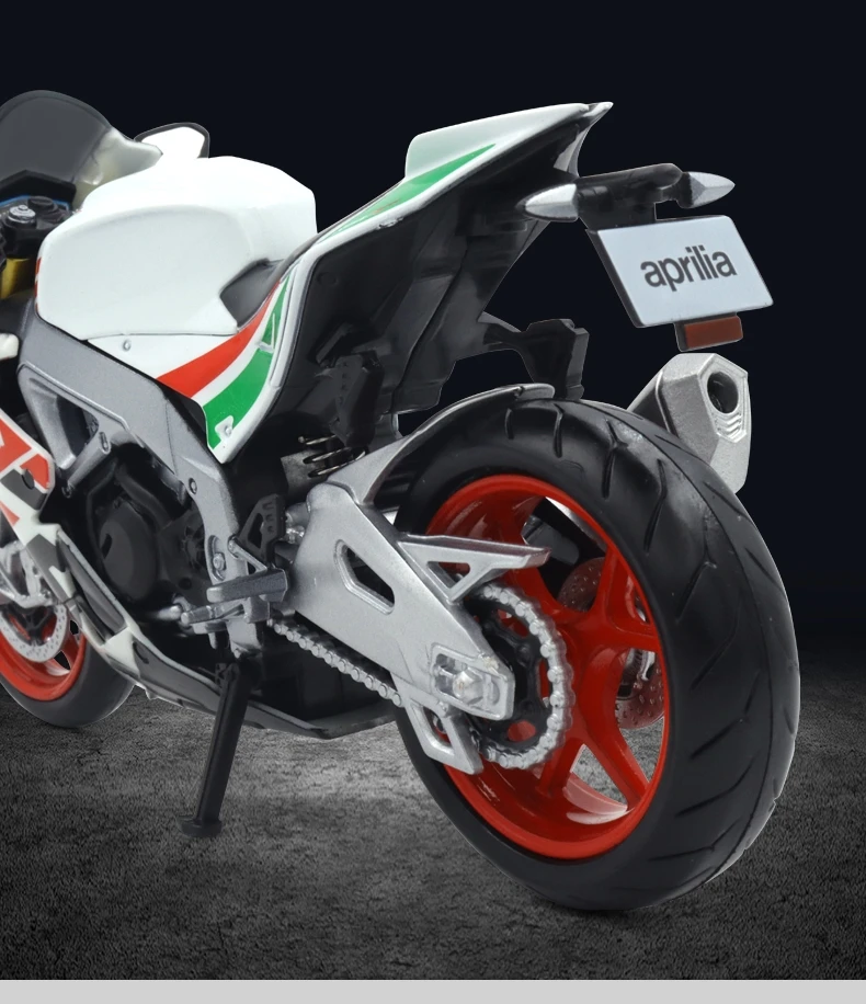 1/12 Aprilia RSV4 RR1000 Toy Motorcycle RMZ City Diecast Metal Miniature Model 1:12 Racing Super Sport Collection Gift Boy Kid 1/12 Aprilia RSV4 RR1000 Toy Motorcycle RMZ City Diecast Metal Miniature Model 1:12 Racing Super Sport Collection Gift Boy Kid