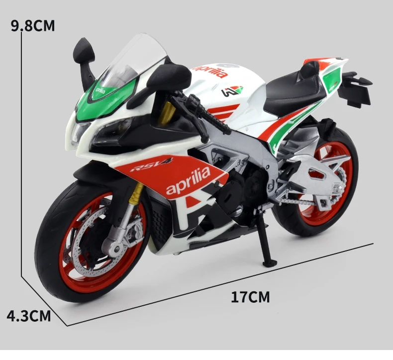 1/12 Aprilia RSV4 RR1000 Toy Motorcycle RMZ City Diecast Metal Miniature Model 1:12 Racing Super Sport Collection Gift Boy Kid 1/12 Aprilia RSV4 RR1000 Toy Motorcycle RMZ City Diecast Metal Miniature Model 1:12 Racing Super Sport Collection Gift Boy Kid