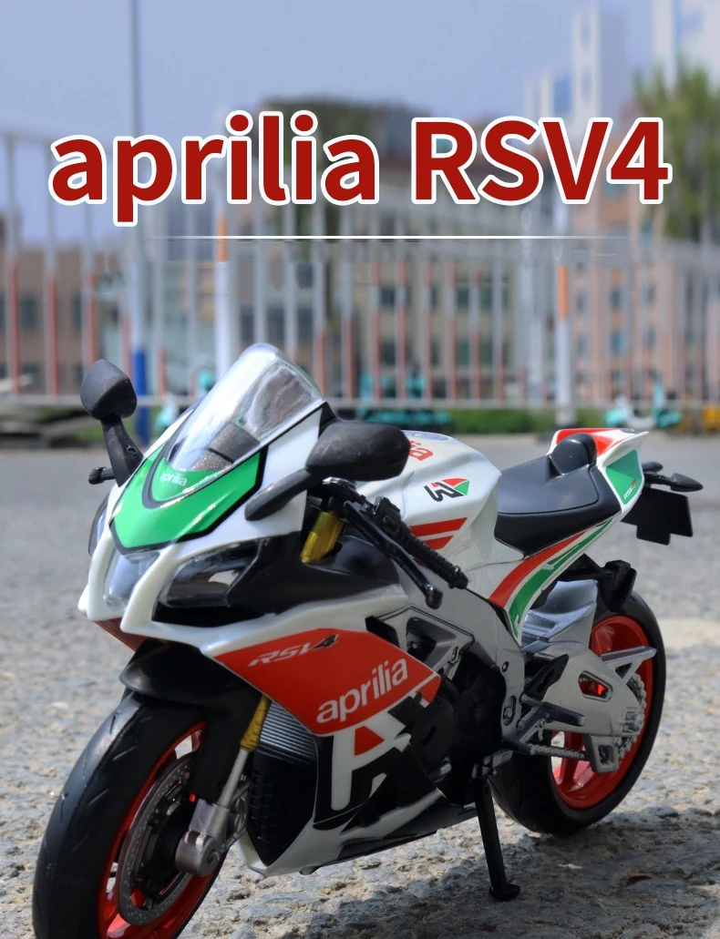 1/12 Aprilia RSV4 RR1000 Toy Motorcycle RMZ City Diecast Metal Miniature Model 1:12 Racing Super Sport Collection Gift Boy Kid 1/12 Aprilia RSV4 RR1000 Toy Motorcycle RMZ City Diecast Metal Miniature Model 1:12 Racing Super Sport Collection Gift Boy Kid