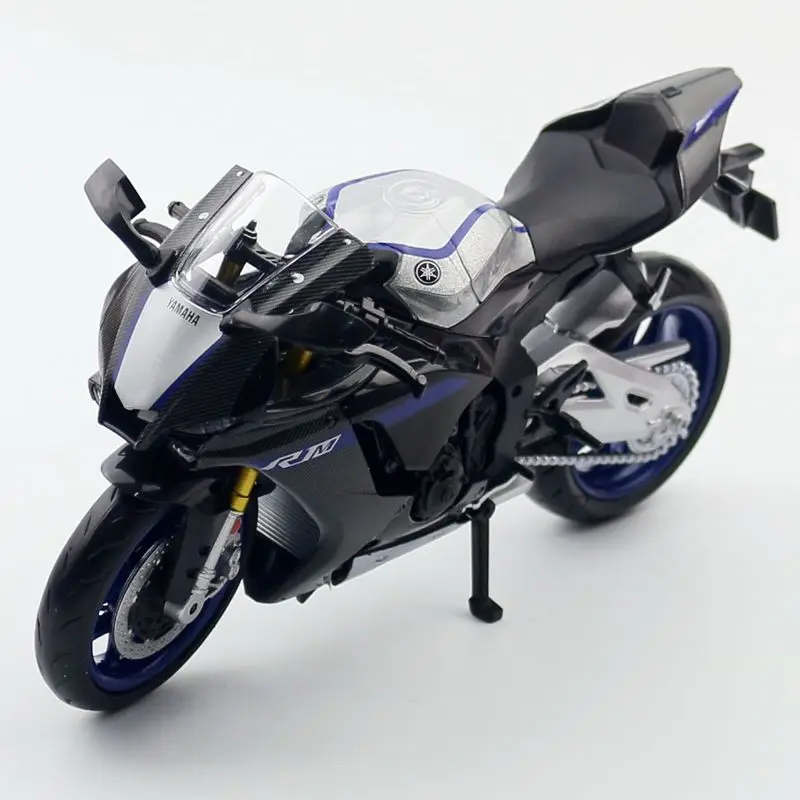 1/12 YAMAHA YZF-R1M Toy Motorcycle RMZ City Diecast Metal Model 1:12 Racing Super Sport Miniature Collection Gift For Boy Kid 1/12 YAMAHA YZF-R1M Toy Motorcycle RMZ City Diecast Metal Model 1:12 Racing Super Sport Miniature Collection Gift For Boy Kid
