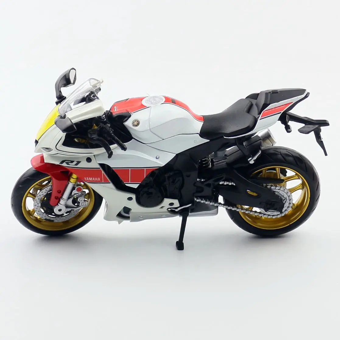 1/12 YAMAHA YZF-R1M Toy Motorcycle RMZ City Diecast Metal Model 1:12 Racing Super Sport Miniature Collection Gift For Boy Kid 1/12 YAMAHA YZF-R1M Toy Motorcycle RMZ City Diecast Metal Model 1:12 Racing Super Sport Miniature Collection Gift For Boy Kid
