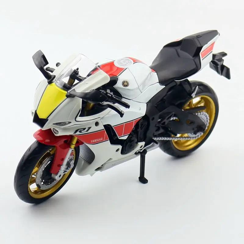 1/12 YAMAHA YZF-R1M Toy Motorcycle RMZ City Diecast Metal Model 1:12 Racing Super Sport Miniature Collection Gift For Boy Kid 1/12 YAMAHA YZF-R1M Toy Motorcycle RMZ City Diecast Metal Model 1:12 Racing Super Sport Miniature Collection Gift For Boy Kid