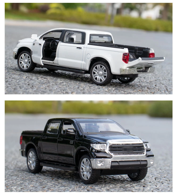 1/32 Scale Tundra Alloy Car Model Diecast Metal Toy Vehicles Model Simulation Sound And Light Educational Collection Kids Gift 1/32 Scale Tundra Alloy Car Model Diecast Metal Toy Vehicles Model Simulation Sound And Light Educational Collection Kids Gift