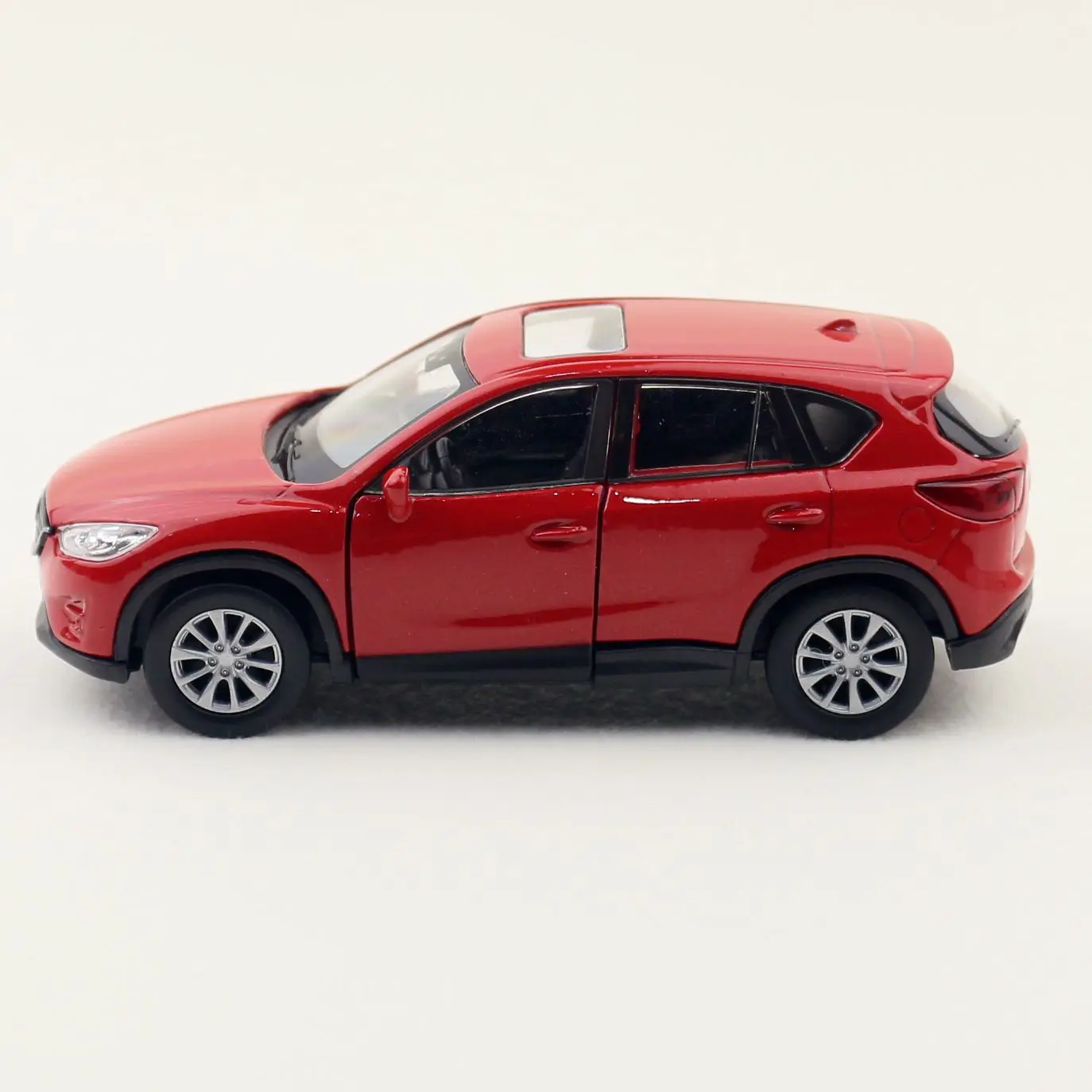 1/36 Mazda CX5 CX-5 Toy Car Model Welly Diecast Alloy SUV Miniature Pull Back Doors Openable Collection Gift For Boy Children