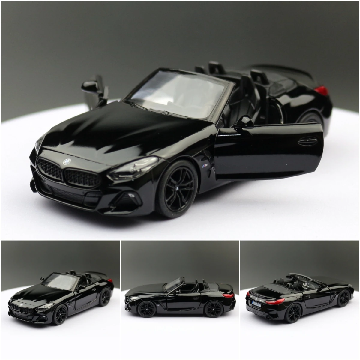 KiNSMART Toy Car Model 1/34 BMW Z4 M40i Roadster Convertible Alloy Diecast Miniature Vehicle Collection Gift For Children Boy KiNSMART Toy Car Model 1/34 BMW Z4 M40i Roadster Convertible Alloy Diecast Miniature Vehicle Collection Gift For Children Boy