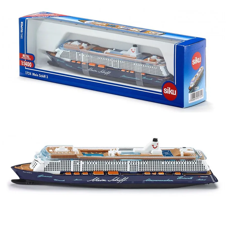 Siku 1720 1724 1726 1728 1729 1730 Toy Luxury Cruise Civilian Ship Diecast Model 1:1400 Scale AIDA Mein Schiff Collection Gift Siku 1720 1724 1726 1728 1729 1730 Toy Luxury Cruise Civilian Ship Diecast Model 1:1400 Scale AIDA Mein Schiff Collection Gift