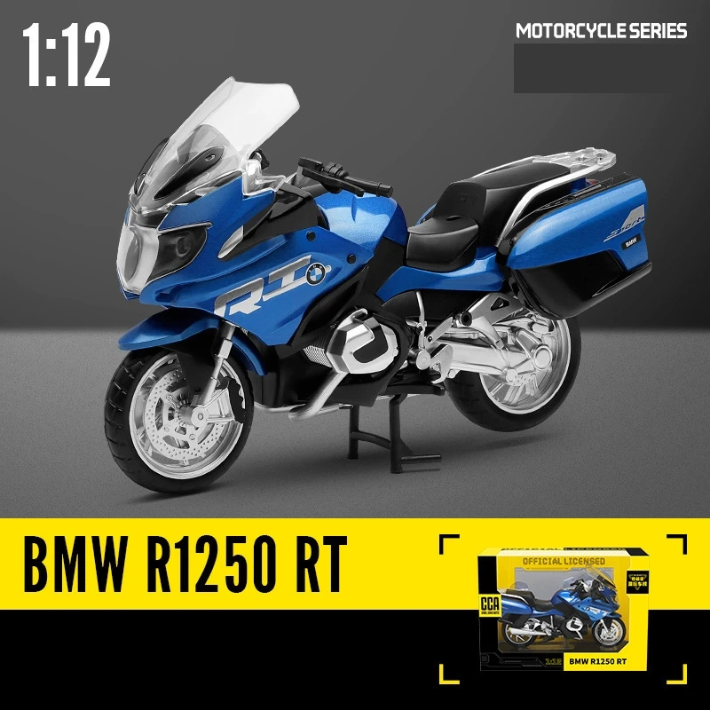 CCA MSZ 1/12 Motorcycle Toy Model Miniature Diecast SUZUKI YAMAHA KAWASAKI BMW HONDA Motorbike Collection Gift For Boy Children