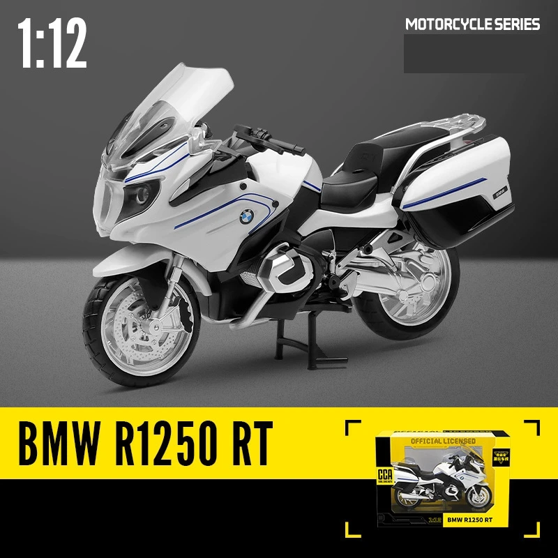 CCA MSZ 1/12 Motorcycle Toy Model Miniature Diecast SUZUKI YAMAHA KAWASAKI BMW HONDA Motorbike Collection Gift For Boy Children