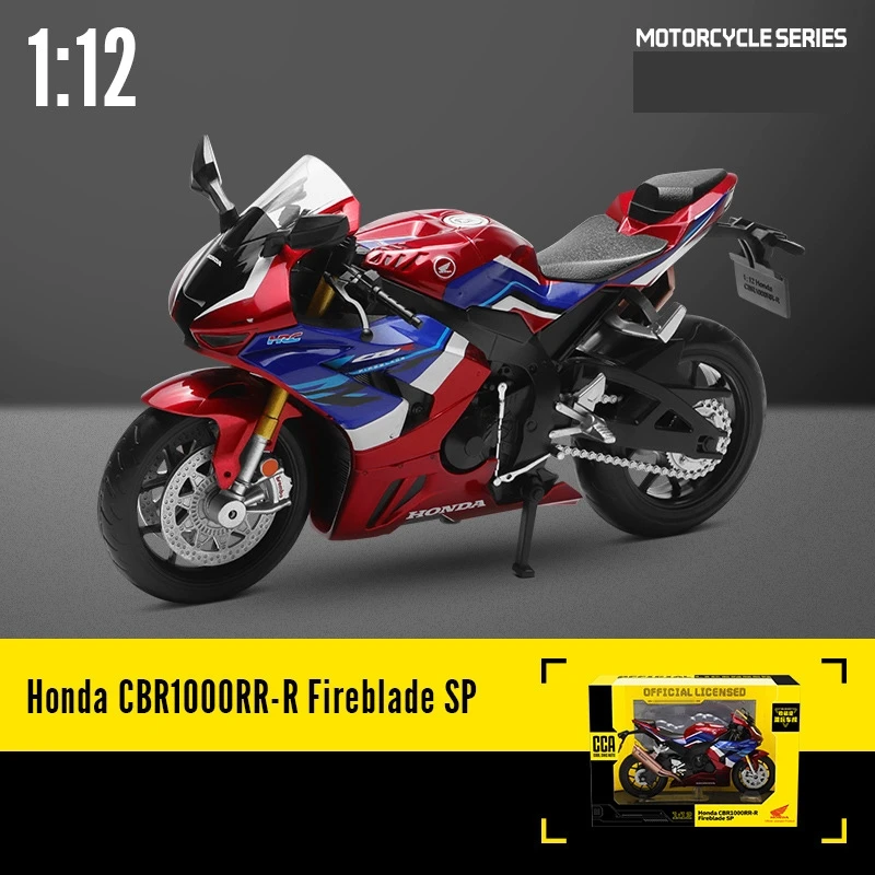 CCA MSZ 1/12 Motorcycle Toy Model Miniature Diecast SUZUKI YAMAHA KAWASAKI BMW HONDA Motorbike Collection Gift For Boy Children