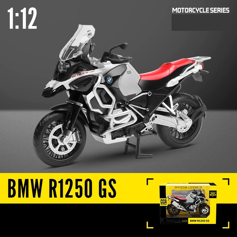 CCA MSZ 1/12 Motorcycle Toy Model Miniature Diecast SUZUKI YAMAHA KAWASAKI BMW HONDA Motorbike Collection Gift For Boy Children